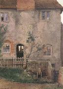Edward Henry Fahey,RI Old Farm House (mk46) Germany oil painting artist